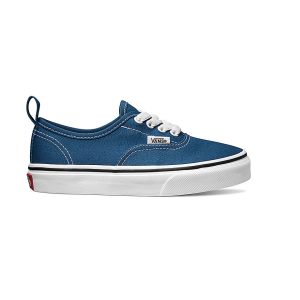 Vans Kiz Çocuk Spor Ayakkabı Authentic Elastic Lace Lacivert/Beyaz | 33137-513